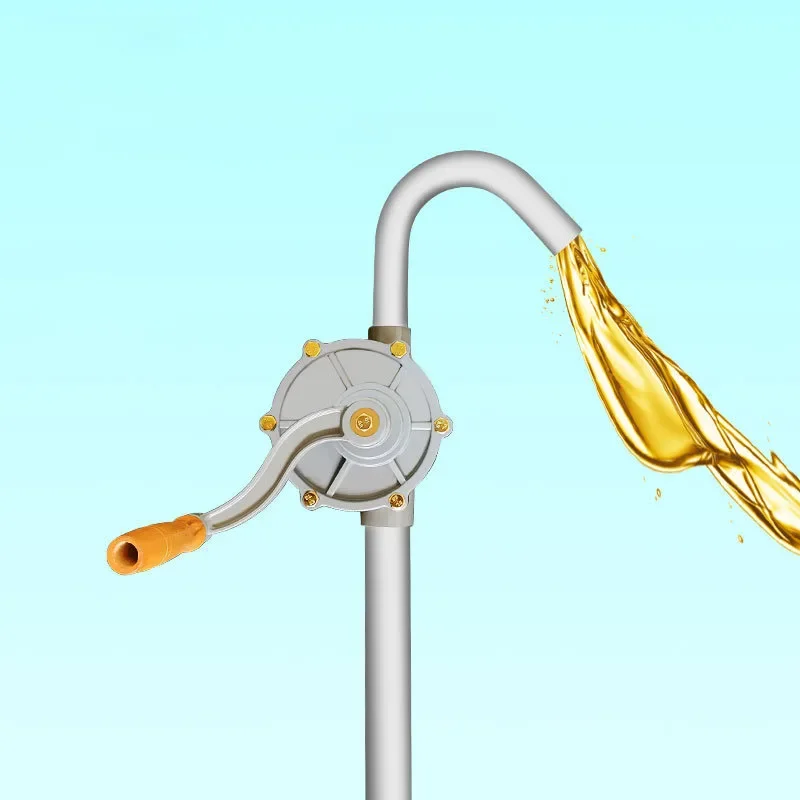 25mm Manual Fuel Diesel Pump Portable Car Truck Pump For 200L Oil Drum Syphon Powerful Oil Gas Extraction Transfer Tool