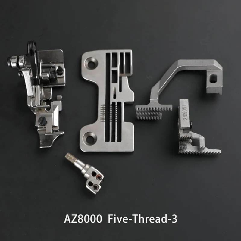 YAMATO AZ8000 AZ6000 오버록 재봉틀 게이지 세트 5-Thread-3 5-Thread-5 6-Thread-5 게이지 세트 플레이트 2108050