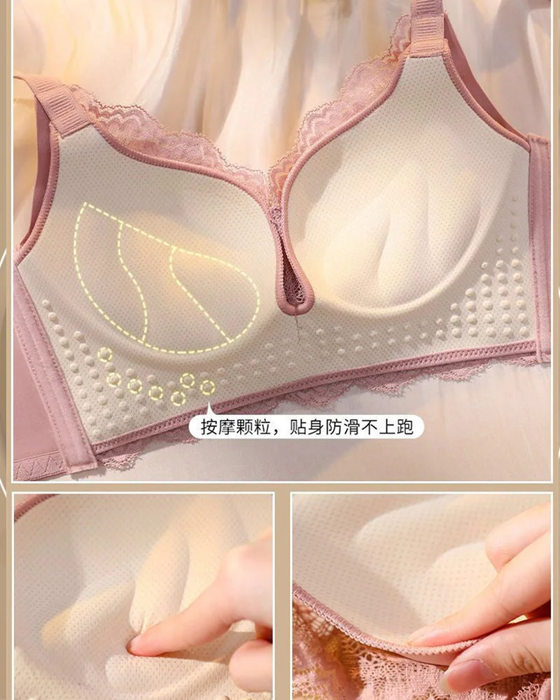 Lace Underwear Women's Panties Seamless Bras and Panty Sets for Women Korean Style Lingerie Set Bralette Lenceria Para Damas