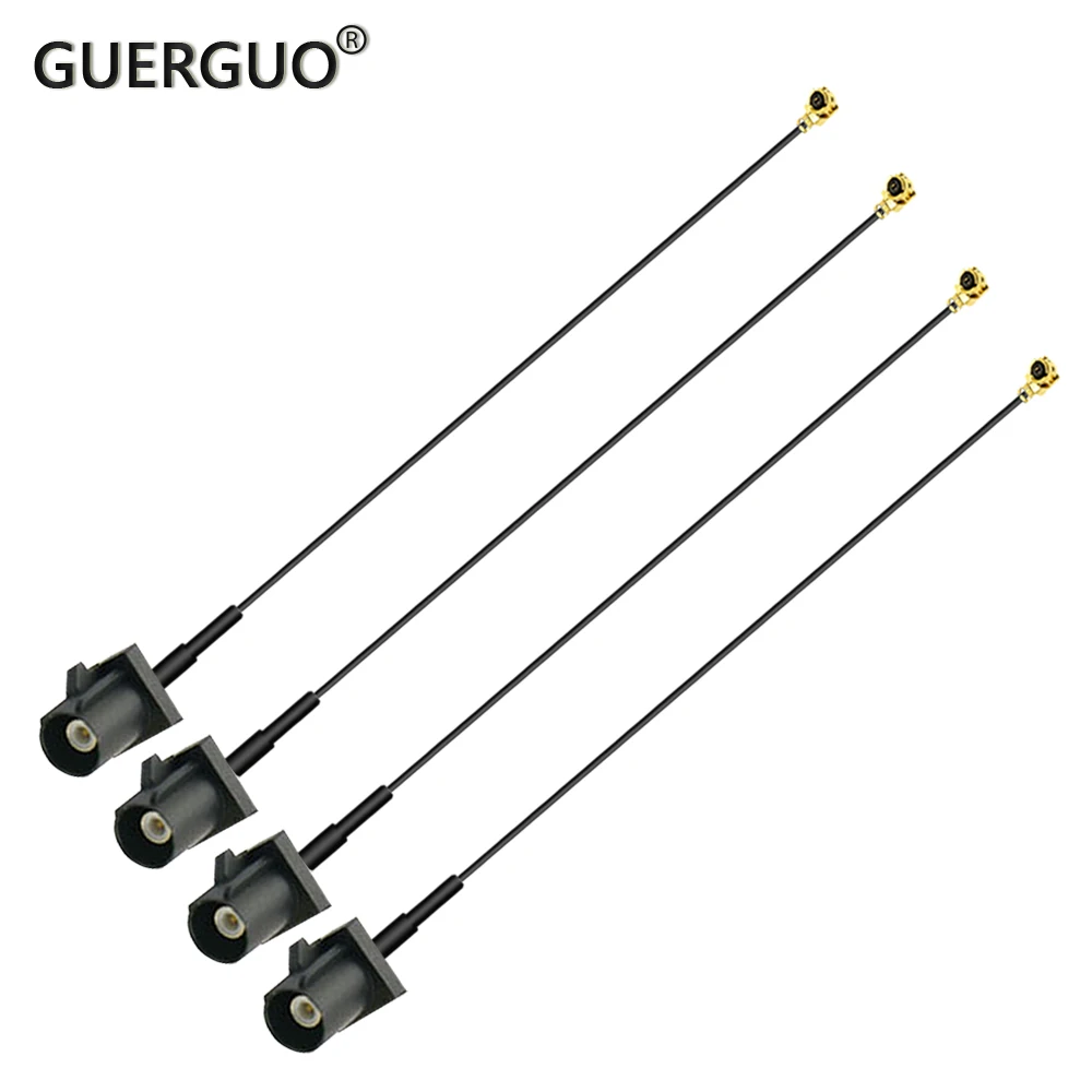

10PCS Fakra A Male to IPEX Cable u.FL IPX IPEX1 Female Jack RF1.13MM Cable RF Coaxial Pigtail Antenna Extension Cord
