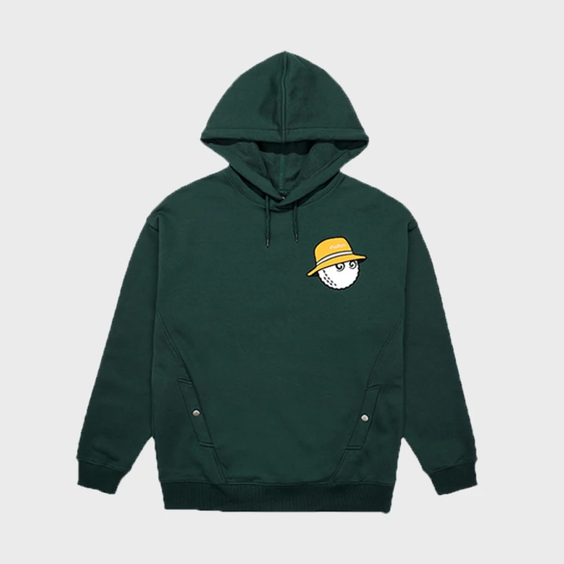 Malbon Golf Hoodie Sweater Embroidery Casual Loose Golf Clothing Men