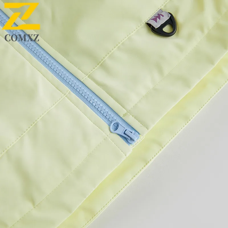 COMXZ Men Adventure Jacket Stylish Hooded Design Outdoor Multi-Function Coat Casual Skiing Thickened Warmth Winter New Coats