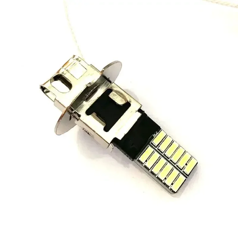 H3 LED Headlight Car Fog Light Bulbs Auto Driving Running Lamps 12000LM 80W 12V 24V 2pcs