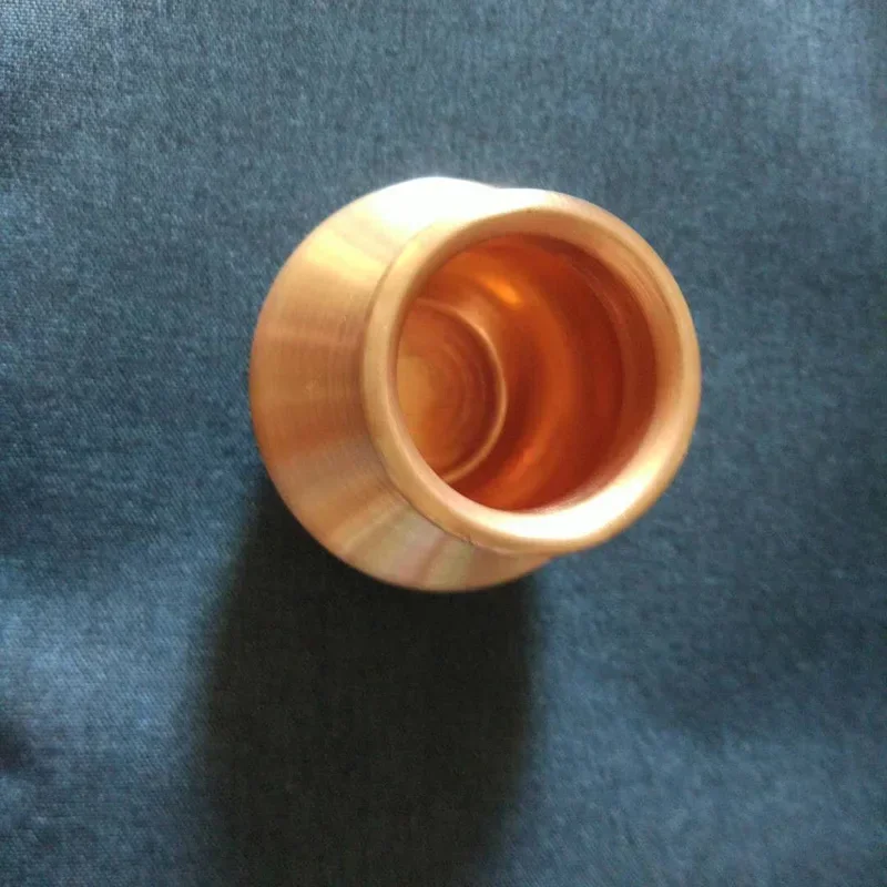 New Copper Cups Chinese Vacuum Cupping Kit Pull Out A Vacuum Apparatus Therapy Relax Massagers Curve Suction Pumps 1pcs 4