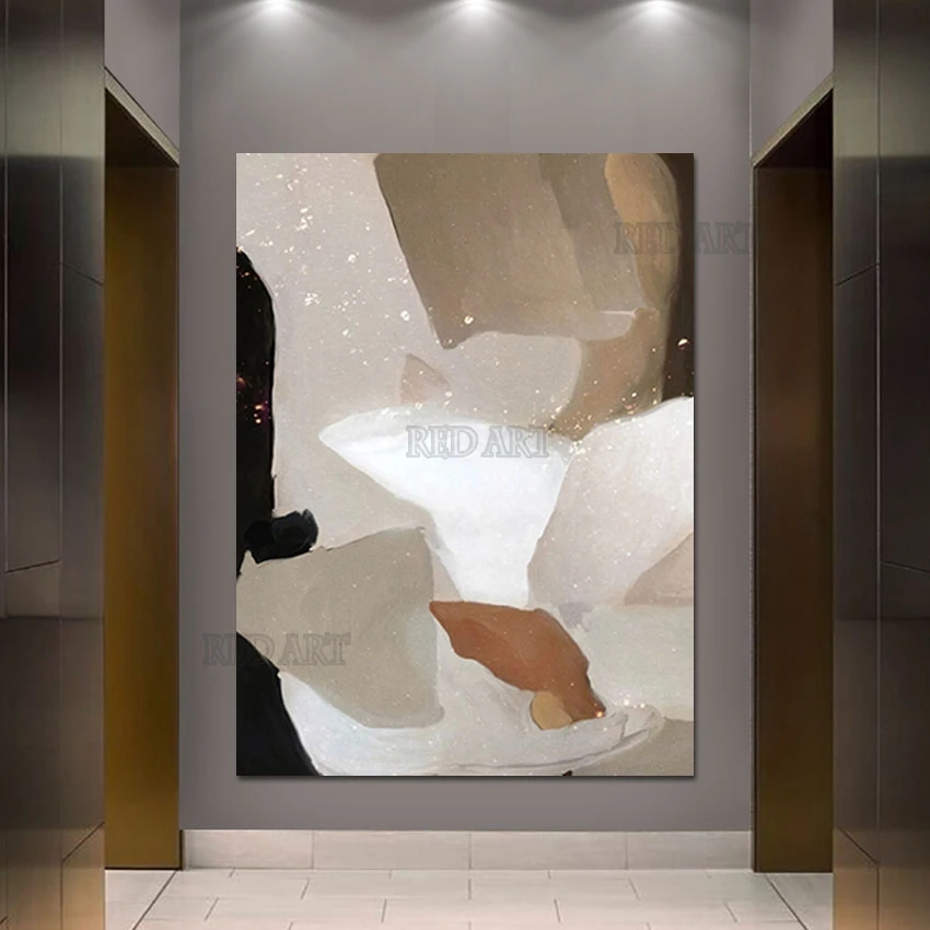 

Modern New Creative Abstract Colorful Acrylic Painting Wall Poster Picture Hand Painted Murals Artwork Picture Paintings Art