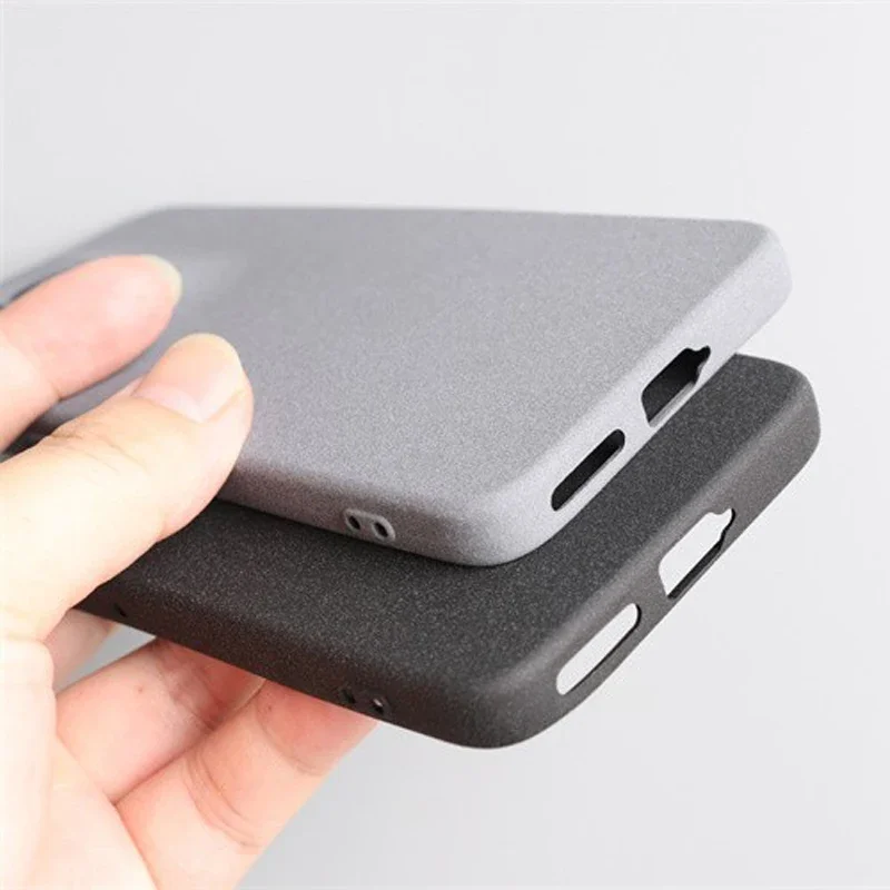 Matte Soft Frosting Back Protective Phone Case