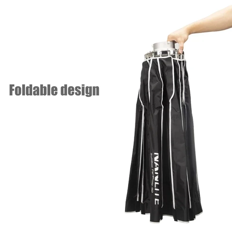 판매 중 난구앙 SB-FZ60 60cm 소프트박스 (나날트 60 라이트 엄브렐라 사진 조명용 소프트박스, 보웬스 마운트) ™ 라운드