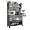 Nordic Metal Kitchen Cabinet for Kitchen Furniture Sideboard Multi-layer Landing Creative Upscale Multifunction Storage Cabinet 6