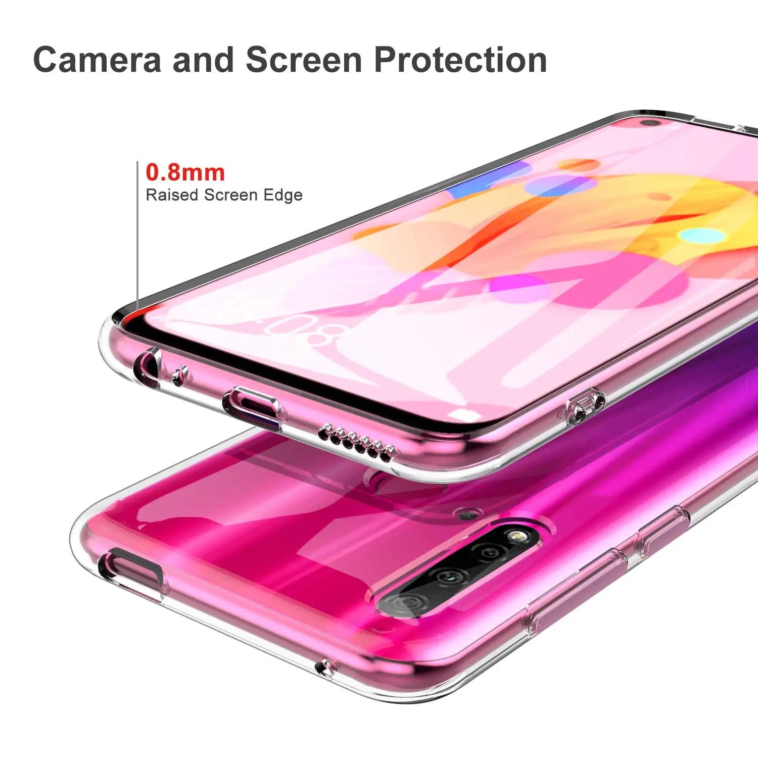 Premium Transparent Soft TPU Clear Phone Cover