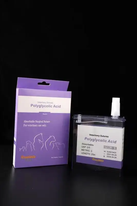 Veterinary Cassette PGA Sutures 25m Pet Animal veterinary sutures
