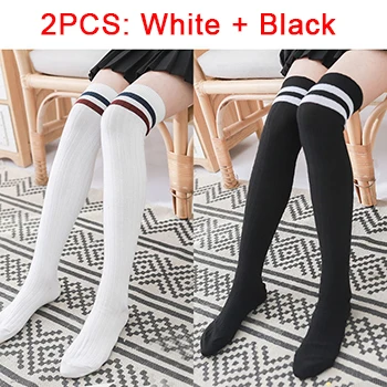 ITRAT® Lot De 2 Paires De Collants Pour Enfant, Fille, En Coton, Pour L' école, Plain, épais, Chaud, En Coton Majoritaire, Pour L'hiver, Pour L'école, Plain, Super Doux, Pour Une Utilisation