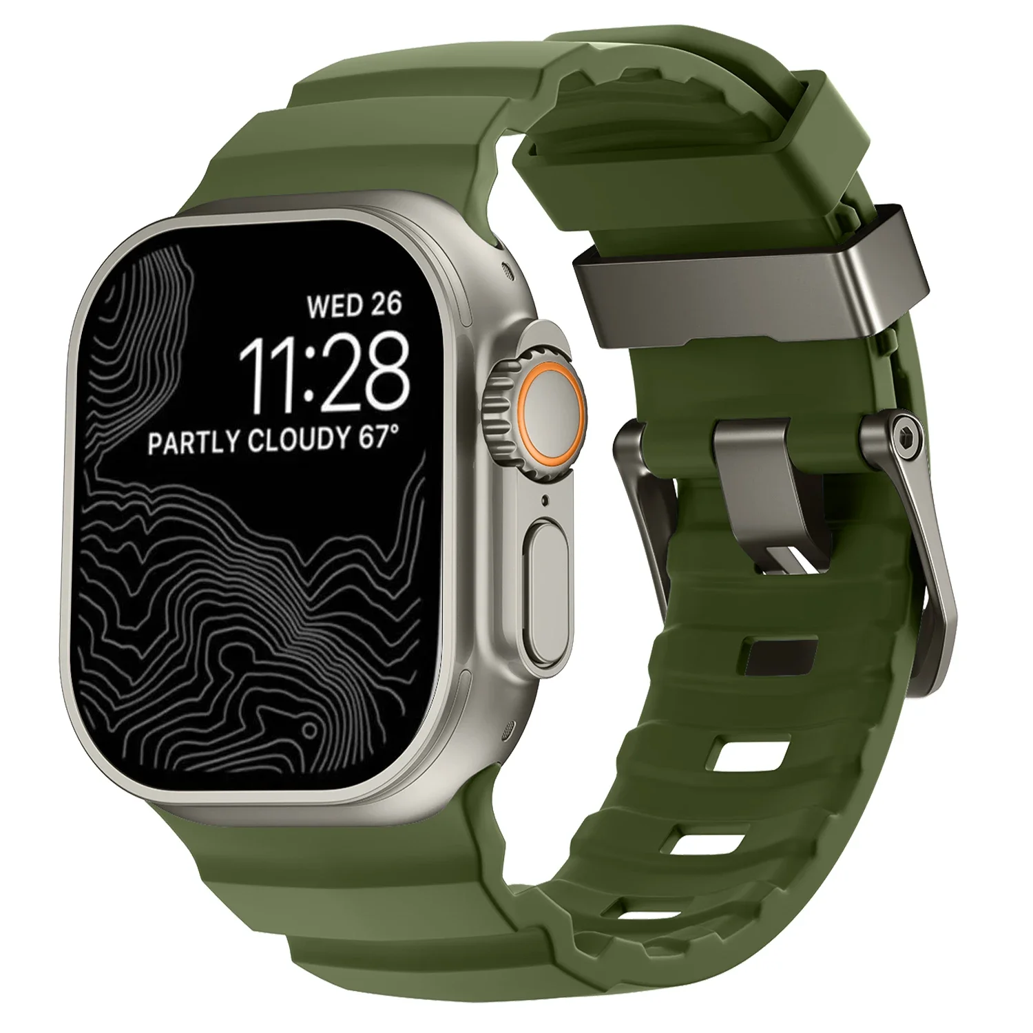 Trail Soft Silicone High-End Wristband Bracelet