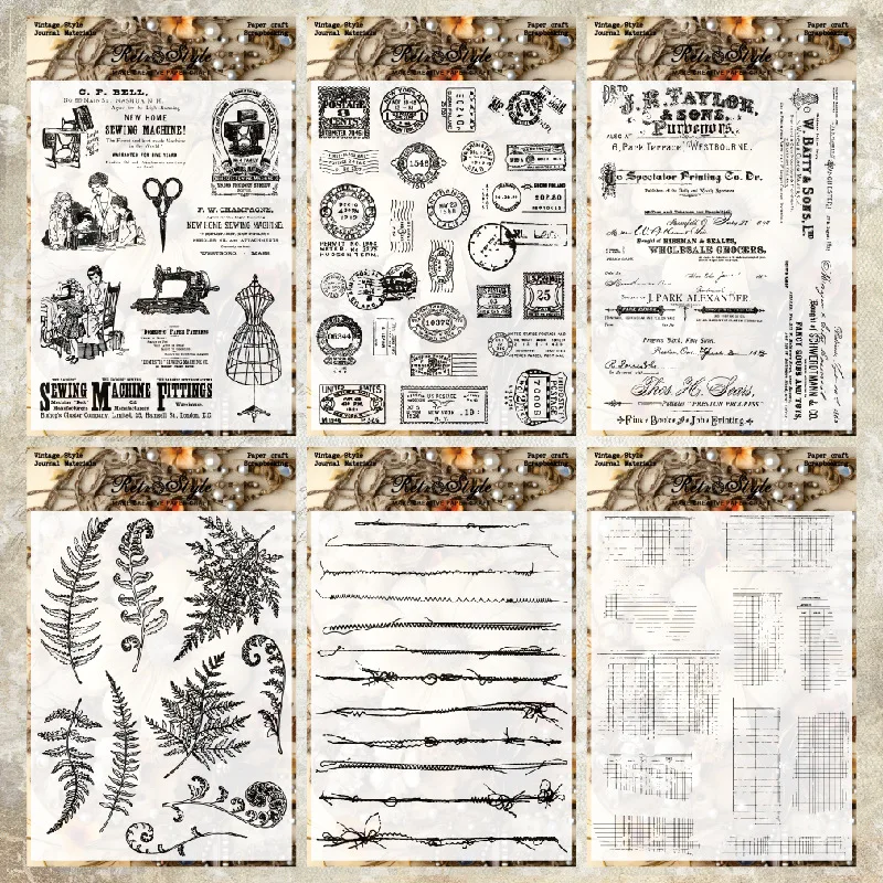 Clear Stamps for Scrapbooking Rubber Stamp Craft Supplies Card Making DIY Decoration