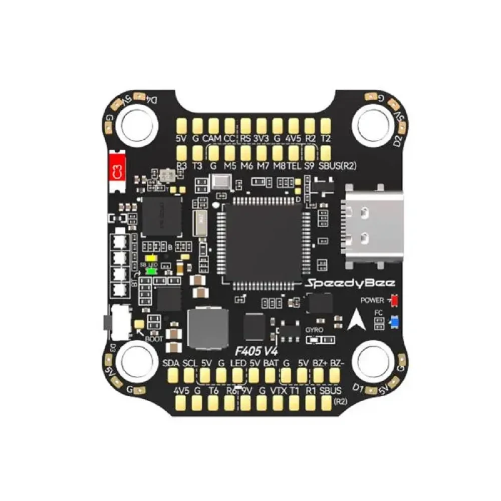 SpeedyBee F405 V4 -F4 V4 FC + 55A BLHeli_S ESC - 30x30