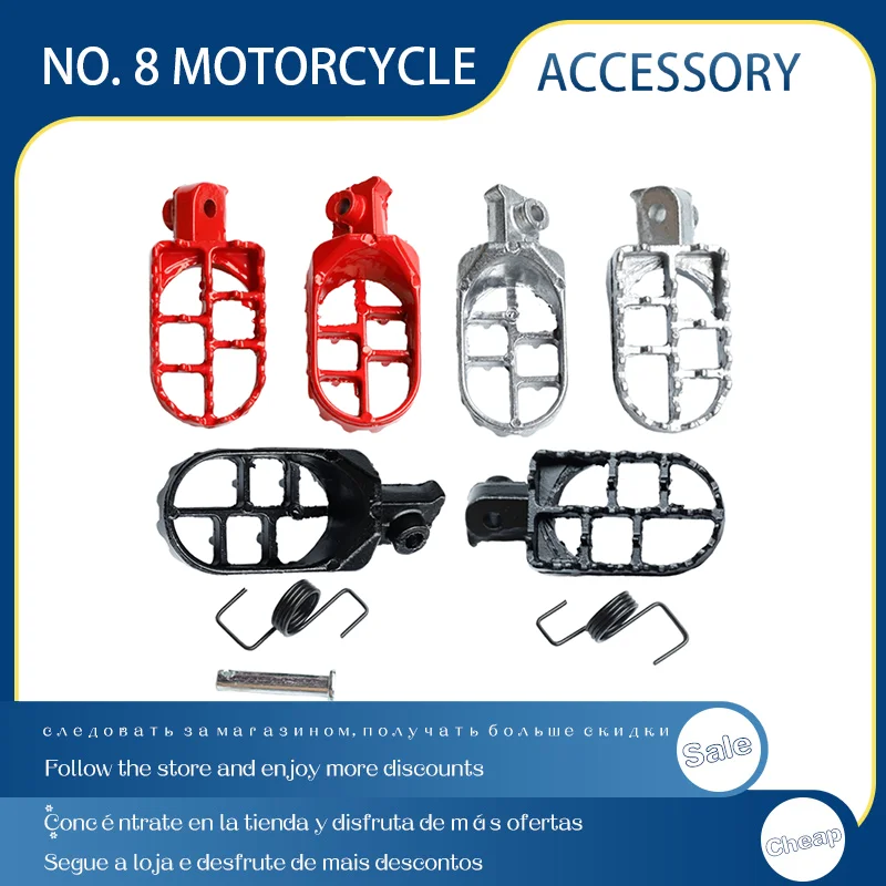 Moto Cnc Poggiapiedi Pedane Pedane Pedali Cinesi Per Honda Cr 125 250 Crf 150R 250R 250X 250Rx 450R 450Rx 2004-2022