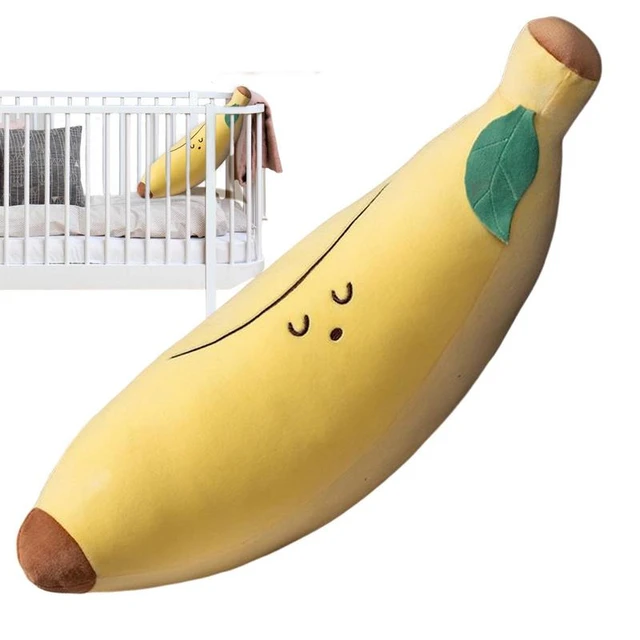 Peel-Off Banana Plush Stuffed Toy - Kid Stuffed Fruit Toy