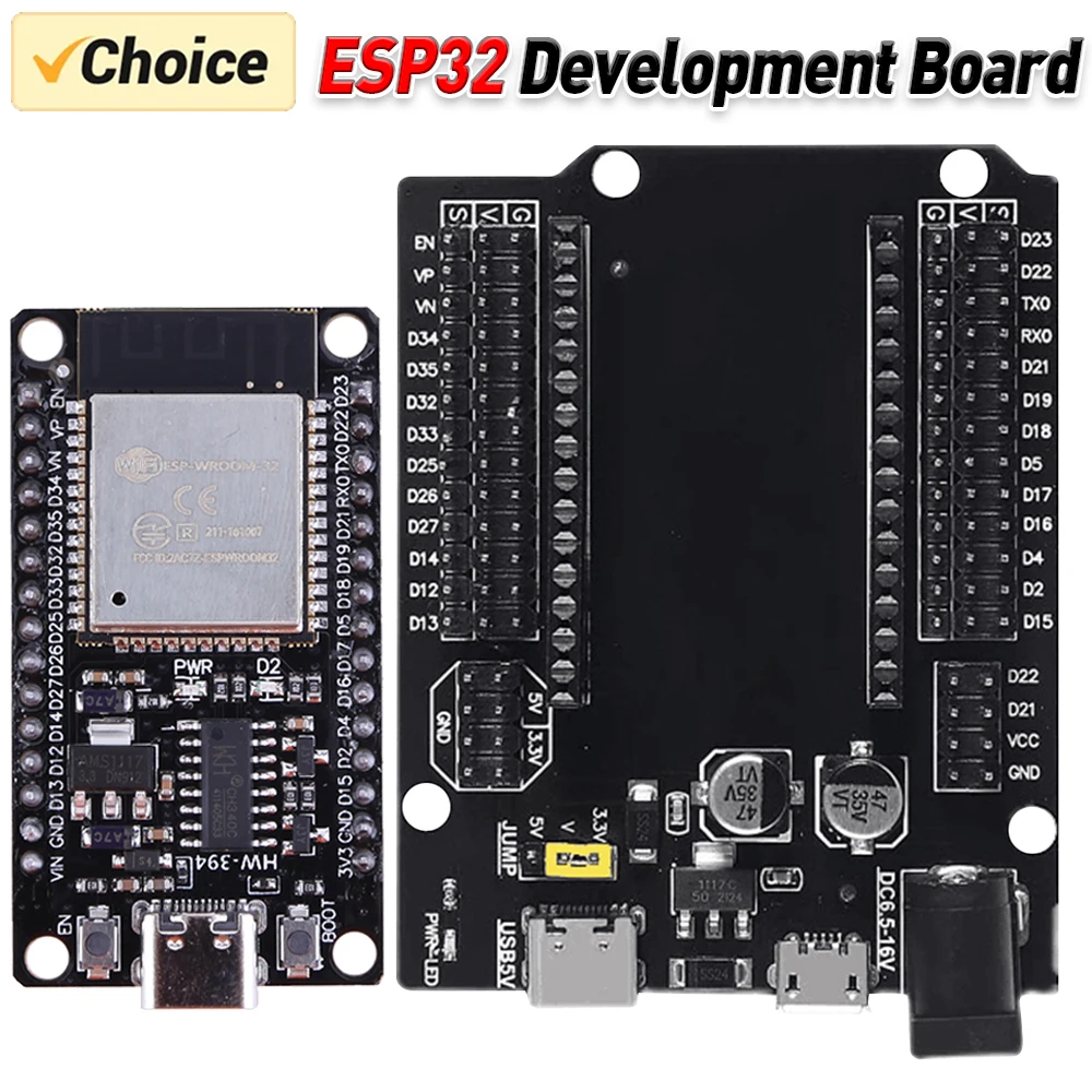 ESP32 WiFi+블루투스 듀얼 코어 ESP32-DevKitC-32 ESP-WRO..