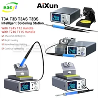 JCID Aixun T3A T3B intelligent Welding Station With Soldering Iron T115 T245 T210 Handle Welding Tips For Phone BGA Repair Tools 1