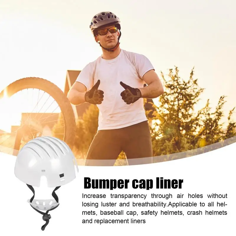 Labor Safety Helmet Liner PE Motorcycle Baseball Hats Anti-Collision Bicycle Caps Lining Security Protection Replacement Parts