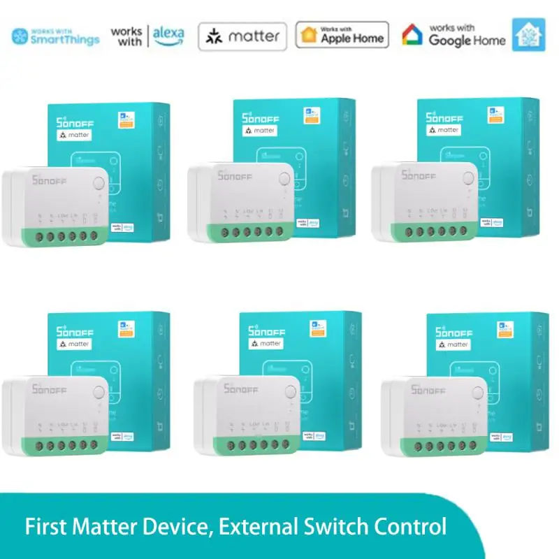 

Мини-переключатель SONOFF MINIR4M с поддержкой Wi-Fi
