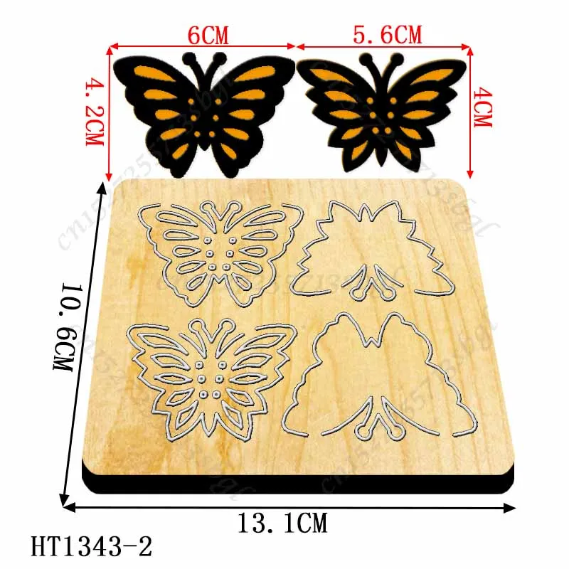Description Picture 4 of itemButterfly Cutting dies - New Die Cutting And Wooden Mold,HT1343 Suitable For Common Die Cutting Machines On The Market.