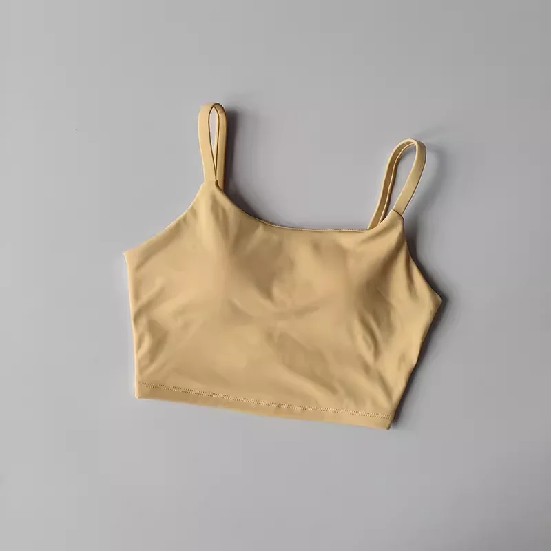 Womens Push Up Sports Bra - Breathable Fitness Vest for Gym  Yoga