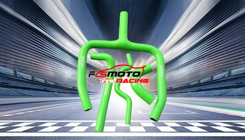 Kit De Mangueras De Radiador De Silicona Para Motocross Kawasaki KXF250 / KX250F (2009-2016)