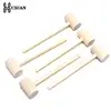 5pcs Mini Wooden Hammer Pounder Replacement Wood Mallets Crab Seafood Crackers Kids Toys 1