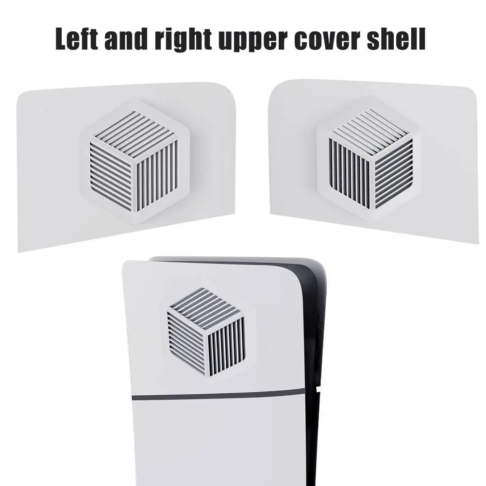 Guscio Di Raffreddamento Di Ricambio Per Sony Ps5 Slim Console Split Type Sinistra Destra Coperchio Superiore Shell Per Playstation 5 Slim Disc Editio