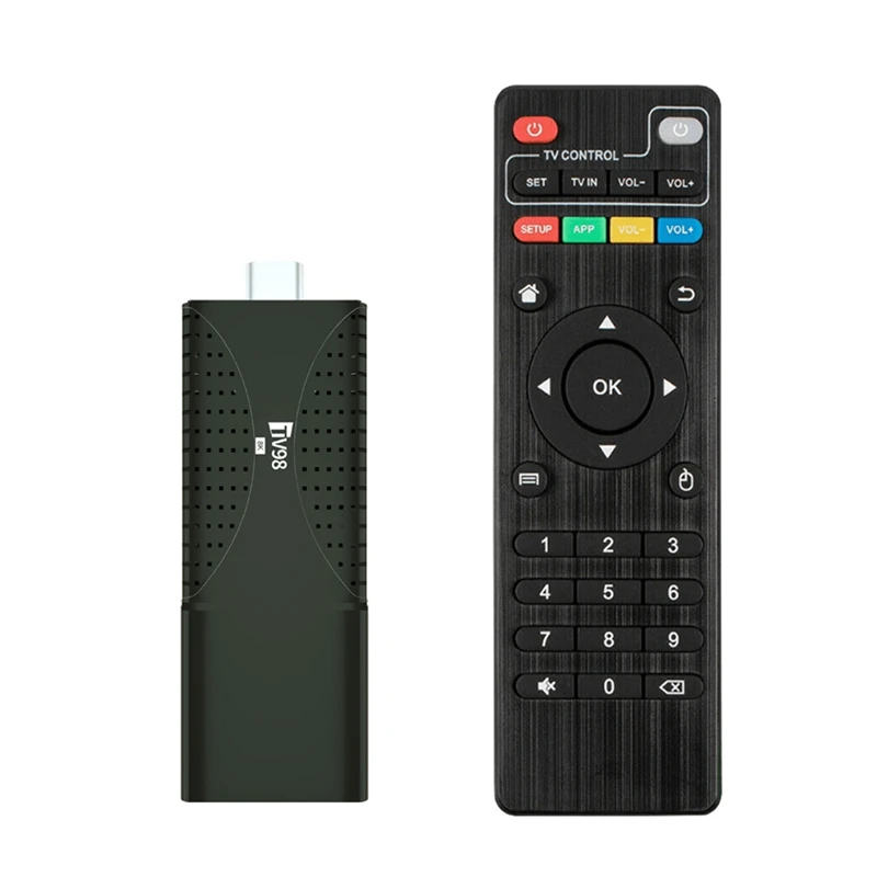 

TV98 Q3 TV Stick Android 13 Video 8K Wifi 3D TV Box 2.4G Game Set Top Box 1GB+8GB Portable Media Player, Easy To Use Durable