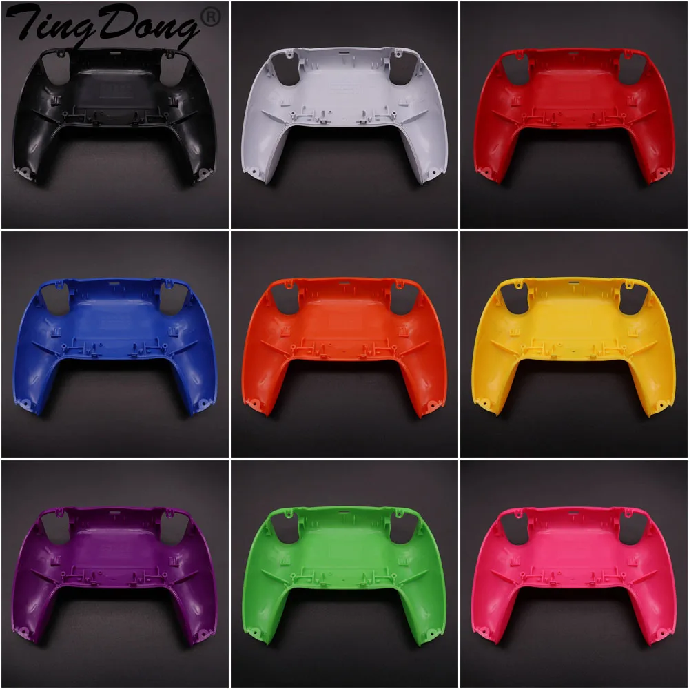 DIY Replacement Controller Housing Shell Case Back Cover for Dualsense5 PS5 Controllers 1