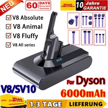 YH5 For Dyson V8 Absolute Handheld Vacuum Cleaner For Dyson V8 Battery V8 SV10 batteri Rechargeable Battery V8 Fluffy V8 Animal