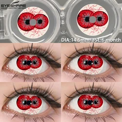 Vivid Cosplay Crazy White Contact Lenses (DEMON)