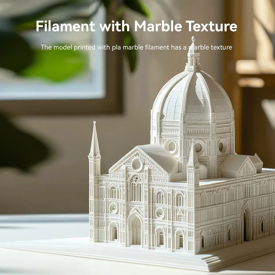 High Speed PLA Marble Filament 1.75mm 5KG