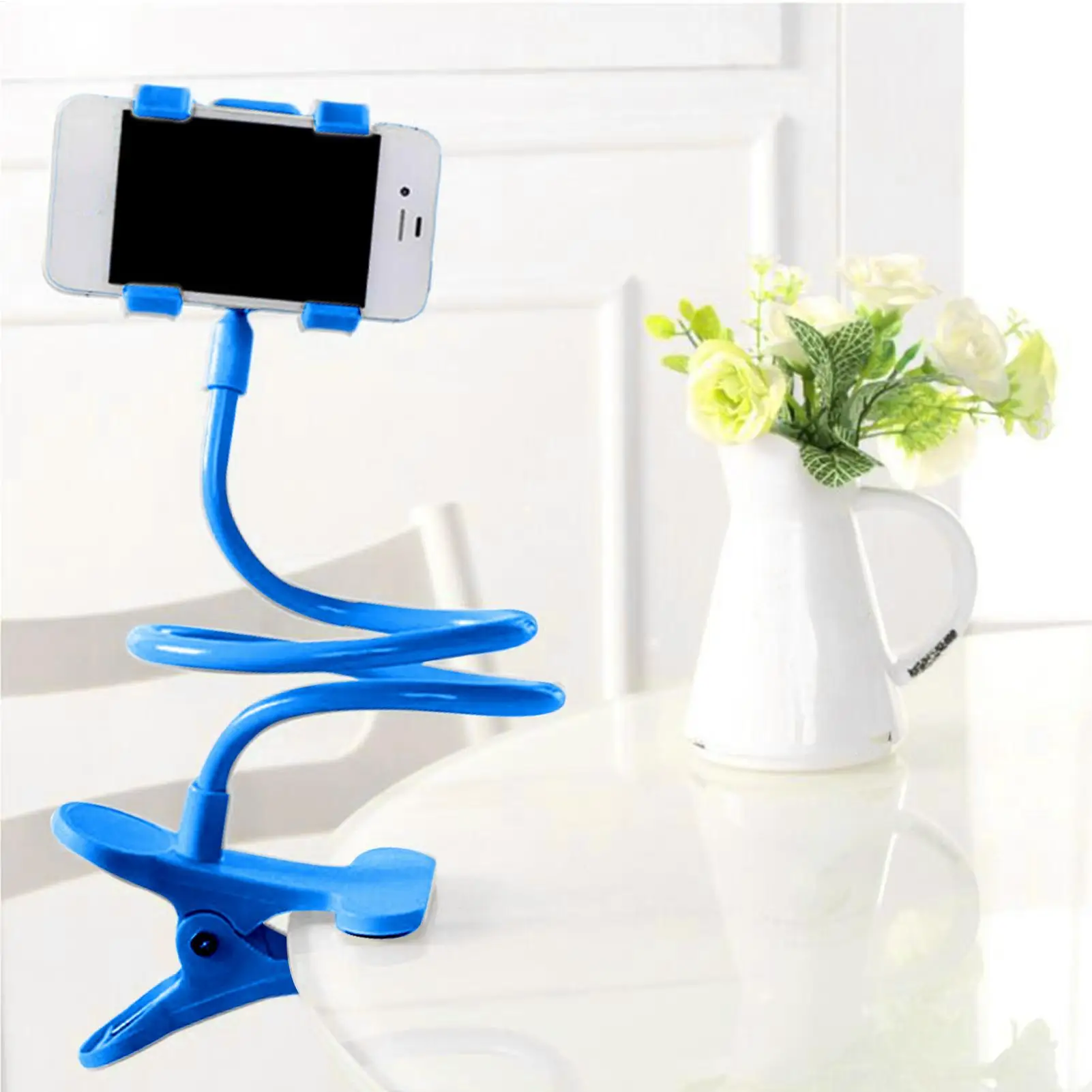 Universal Mobile Phone Holder Flexible Lazy Holder Adjustable Cell Phone Clip Home Bed Desktop Mount Bracket Smartphone Stand
