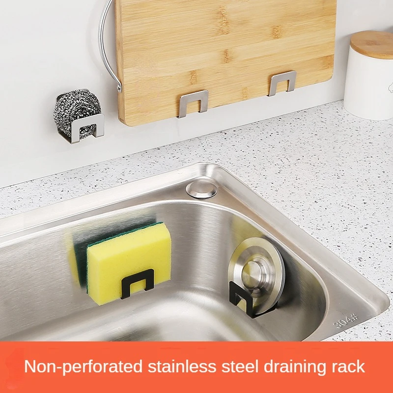 Spugna In Acciaio Inossidabile, Punzonatura Gratuita, Forniture Per La Cucina Della Casa, Lavello In Acciaio Filo A Sfera, Scovatore Cuscinetto Di Sca