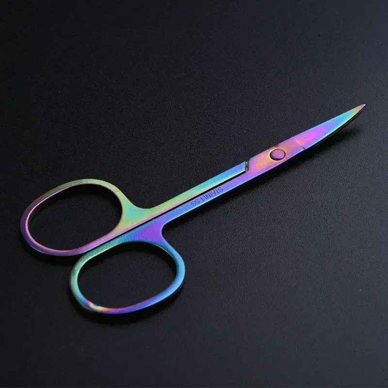 

Stainless Steel Small Nail Tools Eyebrow Nose Hair Scissors Cut Manicure Facial Trimming Tweezer Makeup Beauty Tool