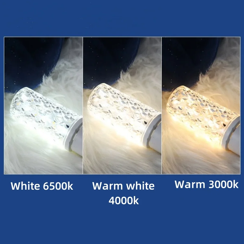 AC220V-240V 아크릴 크리스탈 디자인 LED 전구, 거실, 주방, 침실, 사무실에 적합, 30W, E27, E14, 2 개