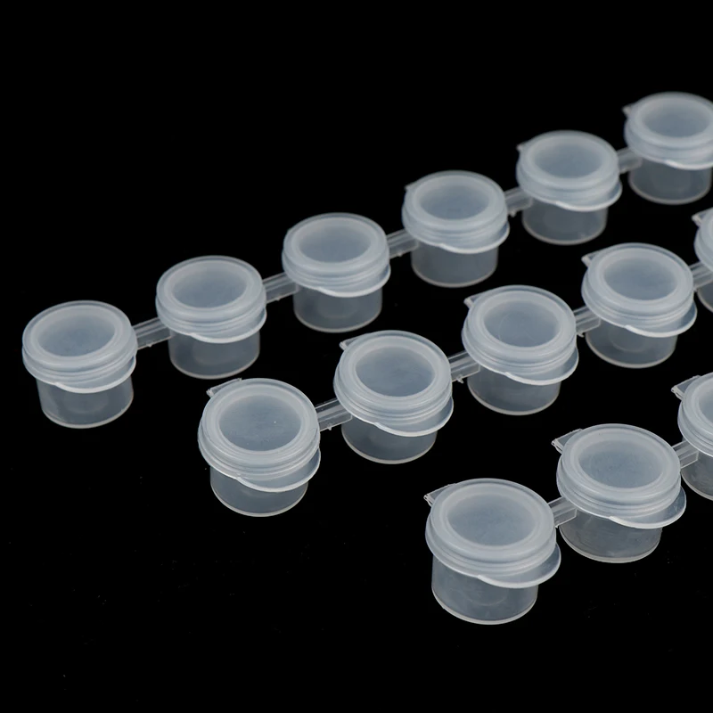 30 Pcs 2ml Empty Joint Pigment Box Watercolour Oil Paint Acrylic Plastic Boxes Fine Art Paint Dispenser Boxes paint container