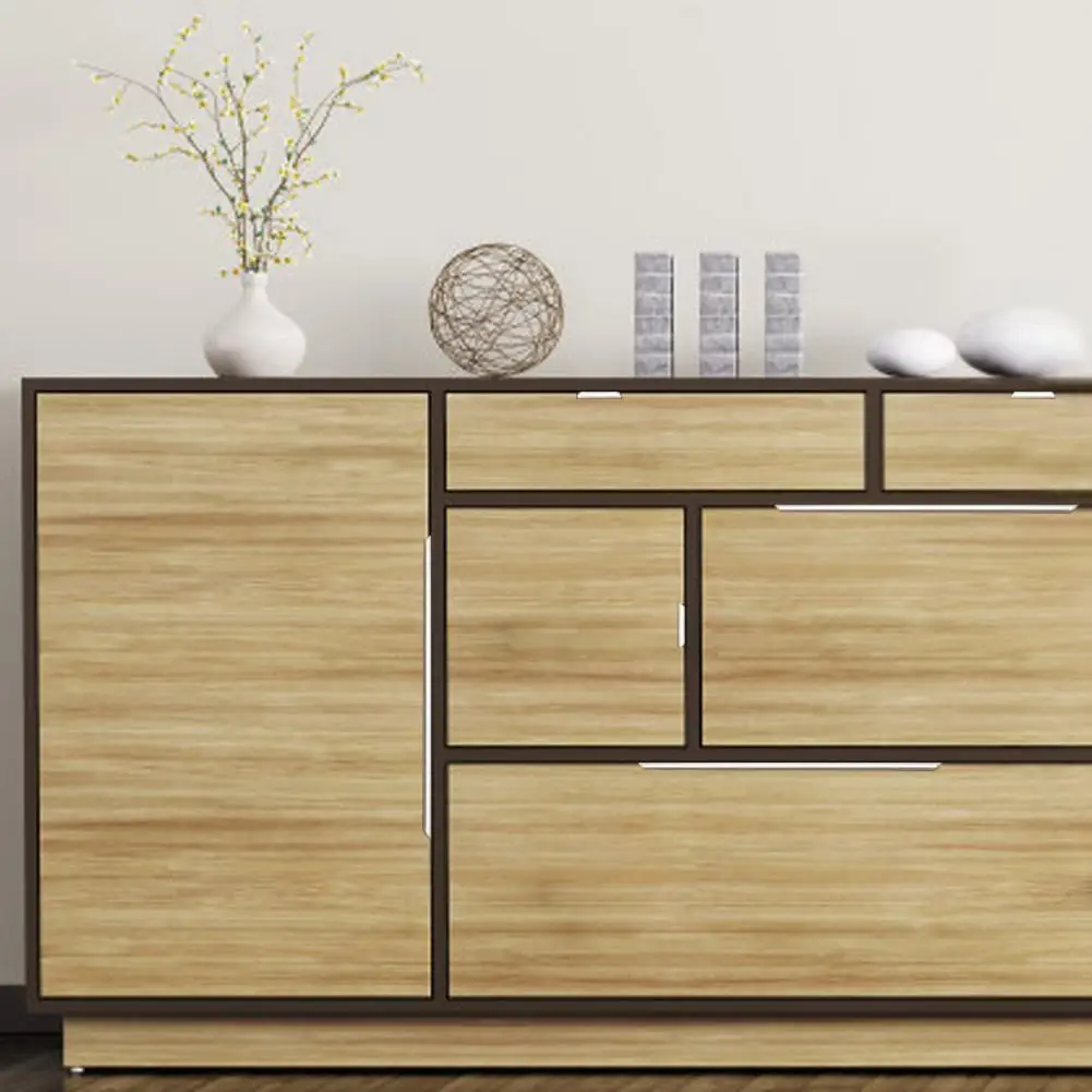 Finger Pull Hidden Cabinet Handle Polished Surface Rounded Edge Finger Cabinet Pull Concealed Handle cabinet handles