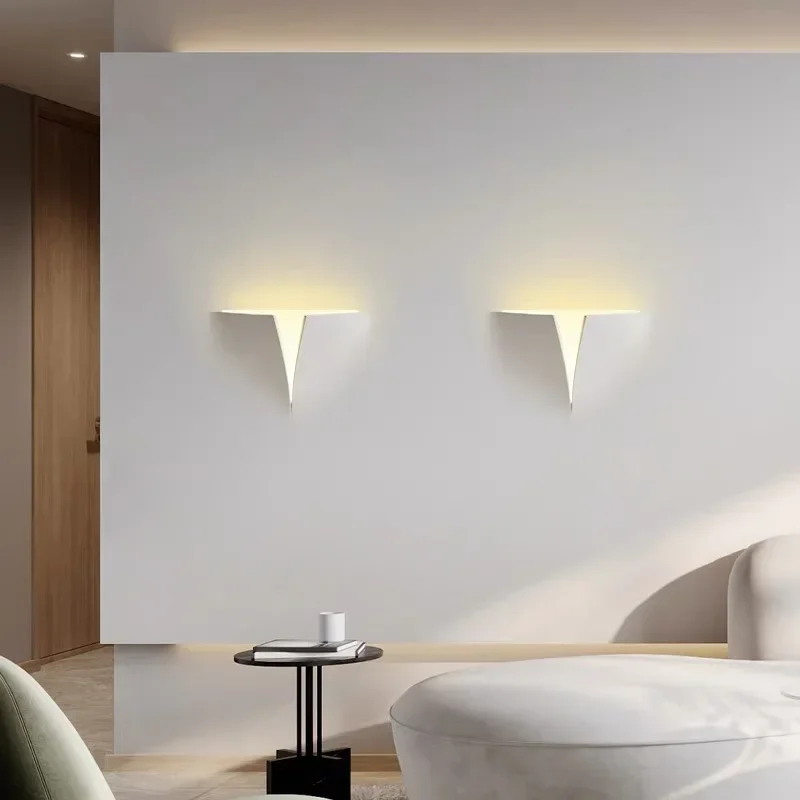 Description Picture 5 of itemNew Fashion Embedded Gypsum Wall Lamp Creative Living Room Hotel Hallway Aisle LED Wall Lights Indoor Art Decor Sconce Lighting