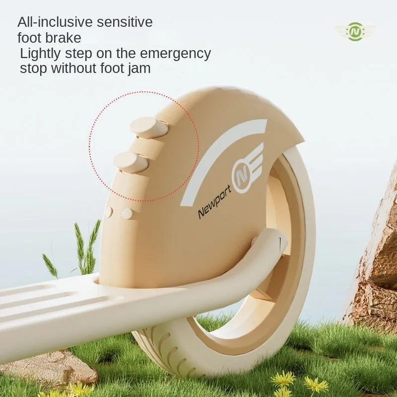 Children's 3-in-1 Scooter Comfortable Seat Design Wear Resistant Anti Slip Tires Safe Riding Flexible Steering