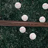 6/24Pcs Mini Baseball Sponge Ball Toy Outdoor Decompression Sport Practice Trainning Base Ball Toy Kids PU Baseball Toy Gift 4