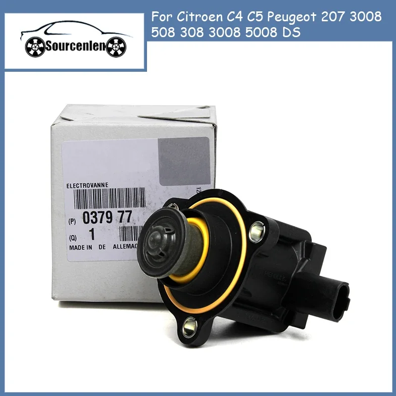 Nuovo Caricatore Deviatore Overrun Air Turbo Elettrovalvola 037977 Per Citroen C4 C5 Peugeot 207 3008 508 308 3008 5008 Ds