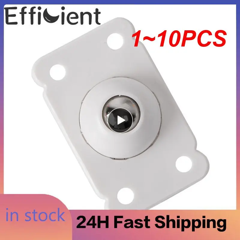 

1 ~ 10 шт. Прямая поставка, клейкие поворотные ролики, мебельное колесо для ящика для хранения, мусорная корзина, универсальные шкивы, липкие колеса, нет