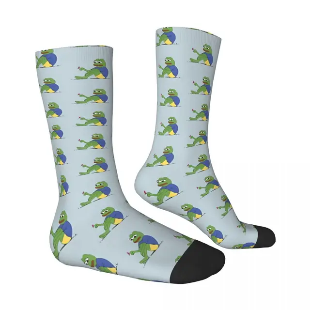 Pepe the Frog Meme Socks: Embrace Your Meme-Induced Wanderlust