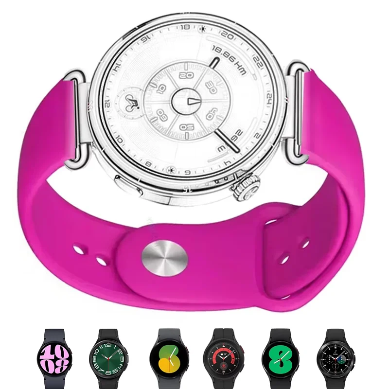 18mm Silicone Sports Wristband - Comfortable & Breathable Strap