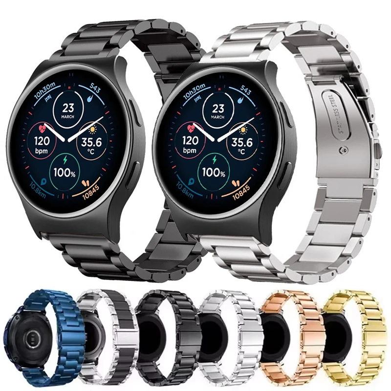 Stainless Steel Watch Band - 18mm, 20mm, 22mm - Elegant Bracelet Strap