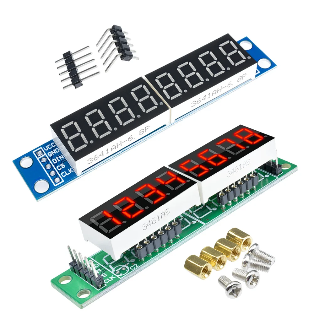 Max7 Module Led Max7219 Led Module 7 Segment Digital - Max7219 Led 8 Digital Tube ...