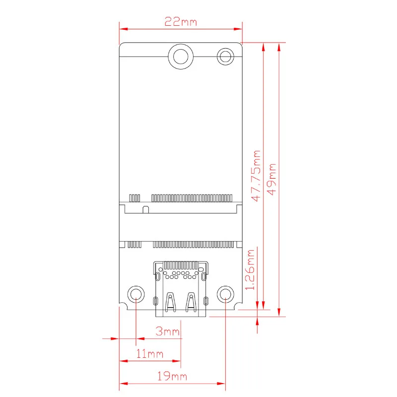 High-Speed NVMe to USB-C 3.1 Adapter with JMS583 Chip